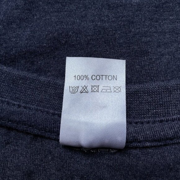 Australia Down Under Graphic Short Sleeve Heather Navy Unisex T Men’s L Women’s - Picture 5 of 5